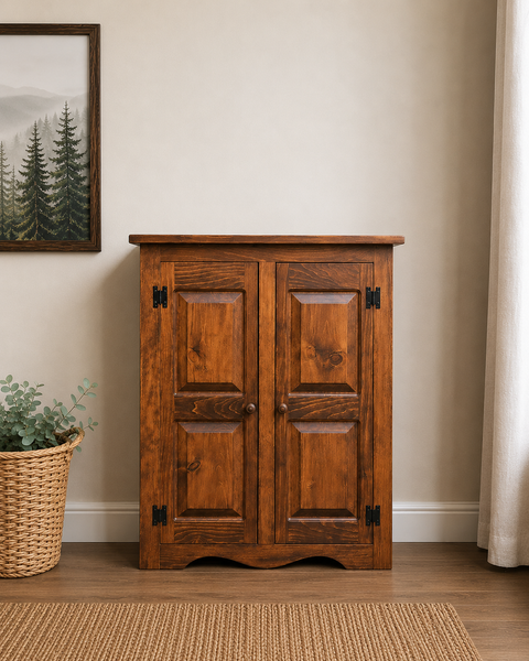Pie Safe - 42" Double Door with Raised Panels
