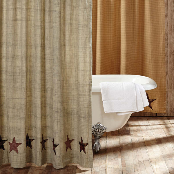 Park Designs Primitive Star hotsell Country Shower Curtain