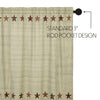 Abilene Star Shower Curtain
