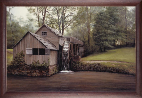 Mabry Mill - Mahogany Frame