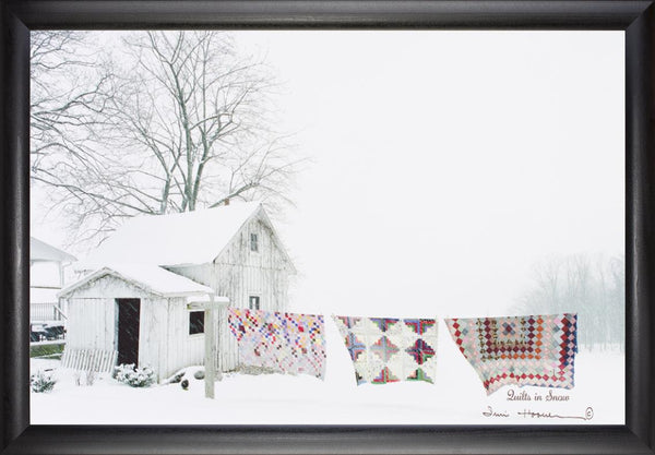 Quilts in Snow