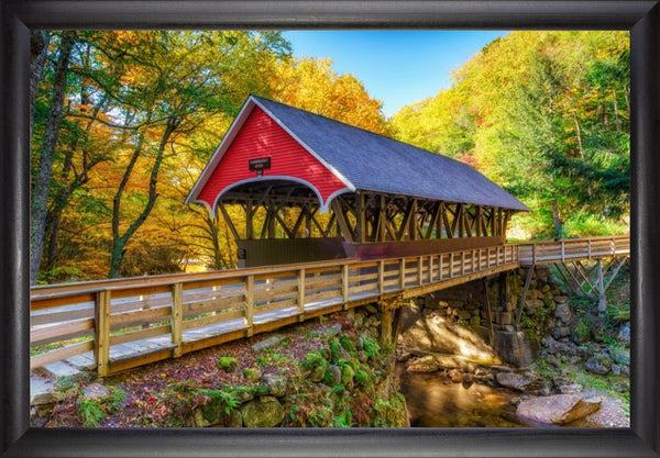 Autumn in Flume Gorge