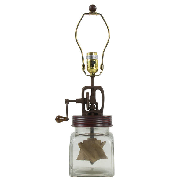 Butter Churn Lamp