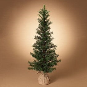 48"H Pine Tree w/ Burlap Base