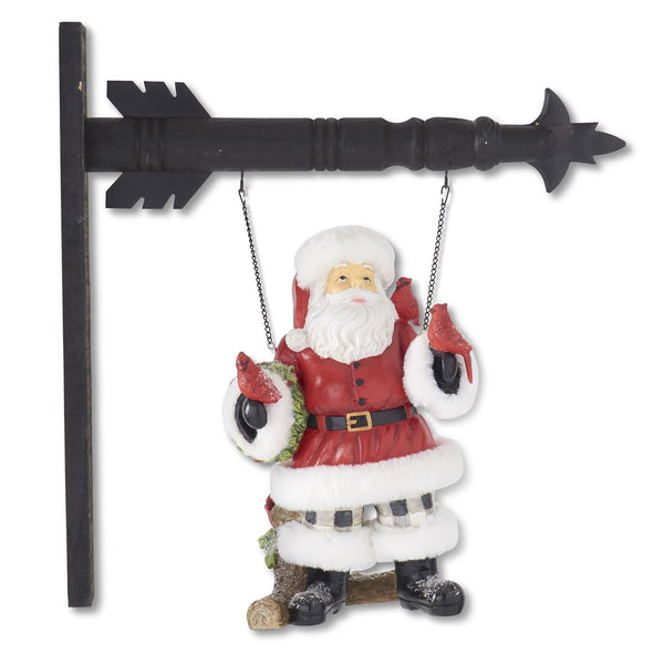 Resin Santa Trimmed in Fur Arrow Replacement