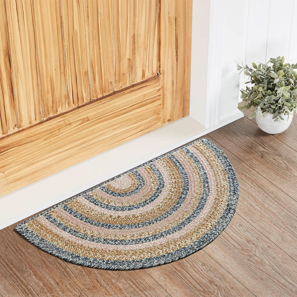 Kaila Jute Braided Rug - Half Circle