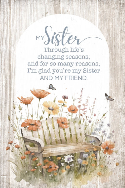 My Sister - Mini Blessings 4X6