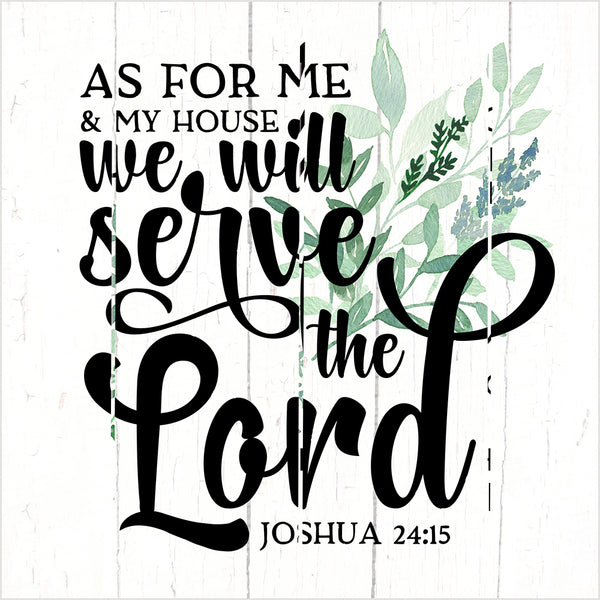 As for me and my House Pallet Art