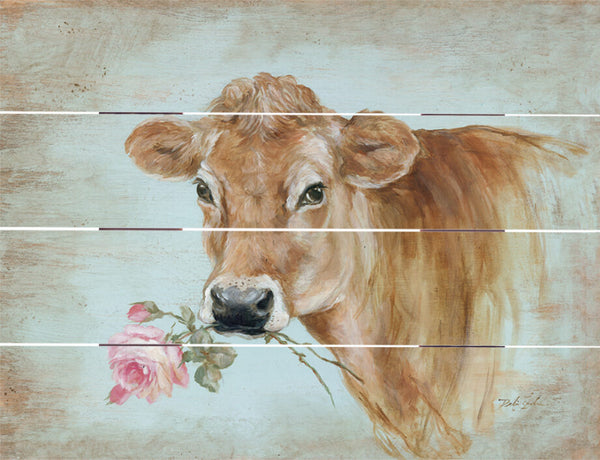 Miss Moo Pallet Art