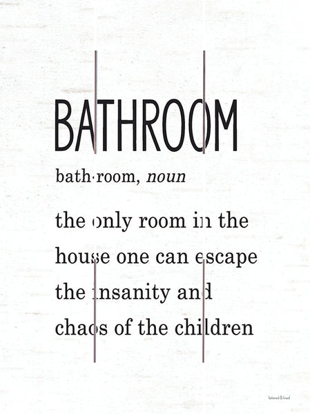 Bathroom Escape Pallet Art
