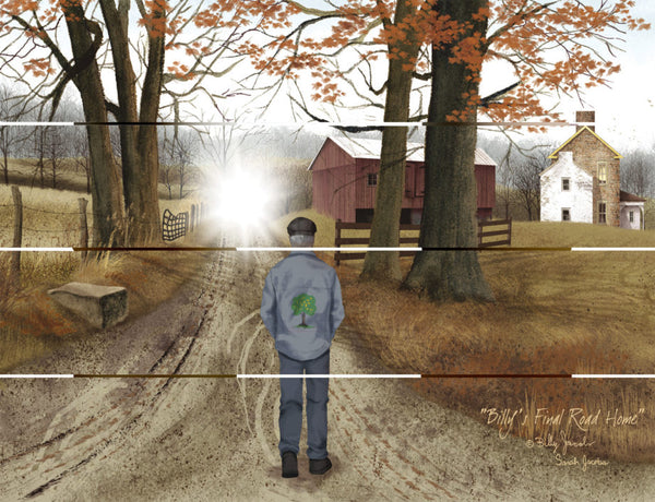 Billy’s Final Road Home Pallet Art