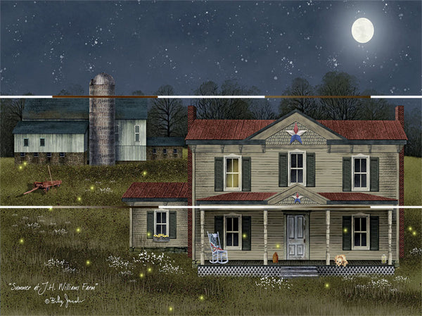 Summer at J.H. Williams Farm Pallet Art