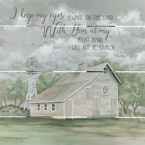 Eyes On The Lord Pallet Art