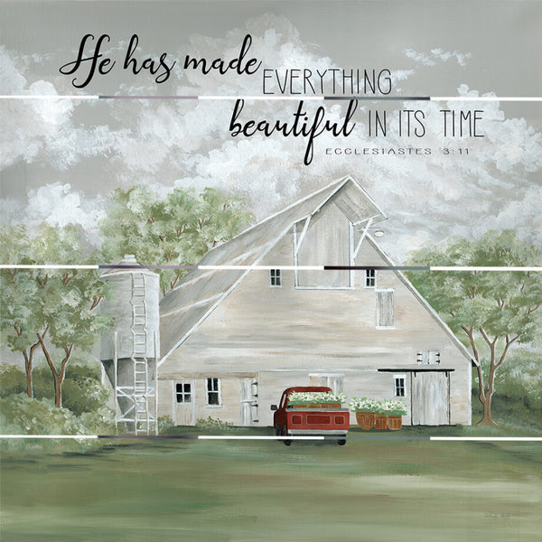 Everything Beautiful Pallet Art