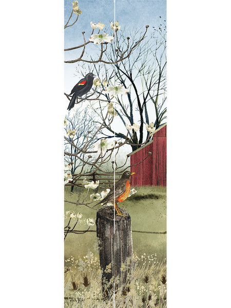 Harbingers of Spring Panel Pallet Art