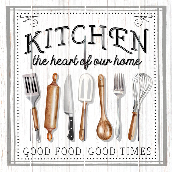 Kitchen – the Heart of Our Home Pallet Art