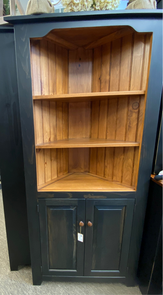 Corner Cabinet-CT25 - Dark Knight with Seely