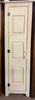 Pie Safe-72" Single Door with Raised Panels - Antique White