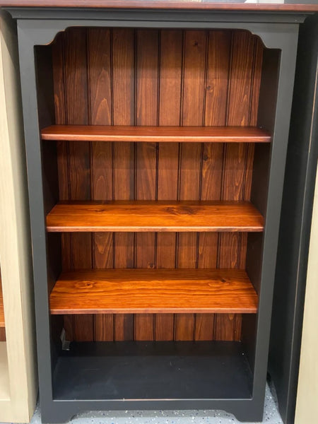 Bookcase-J20 Medium-Black with Michael's Cherry