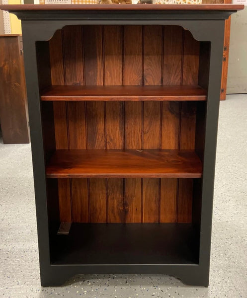 Bookcase-J23 Small-Black with Michael's Cherry