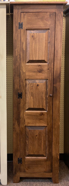 Pie Safe-72" Single Door with Raised Panels - Special Walnut