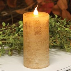 Grungy Tan Timer Pillar 2" x 4"