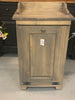 Trash Bin with Raised Panel