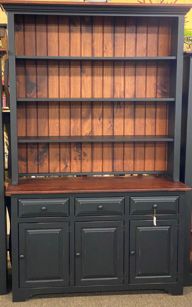 Hutch-J6 Open - Black with Michael's Cherry