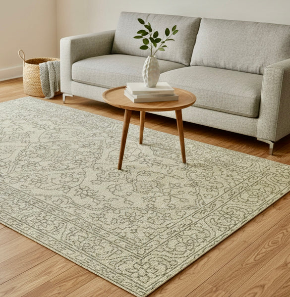 RUG 11 IN 4/26 AUCTION-HAND-KNOTTED WOOL--Herrera-07-Linen