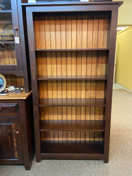 Bookcase-CT56 6' Open-Rich Tobacco with Seely