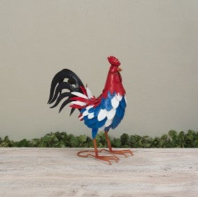 Metal Americana Rooster - 14.76"