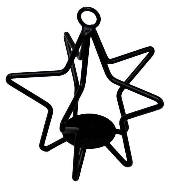 Amish Made Iron - Tea Light Star