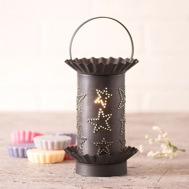 Mini Tartwarmer with Country Star in Kettle Black