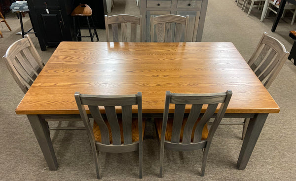 Amish Made Table Set 106 - All Oak