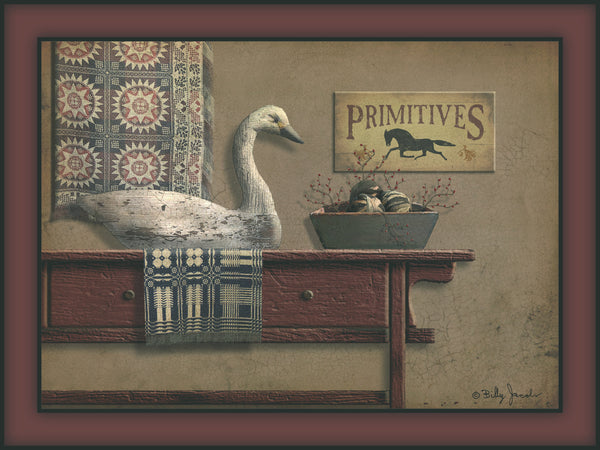 Bakers Table with Swan