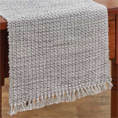 Basketweave Table Runner - Cotton