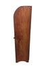 Toilet Paper Cabinet-Special Walnut with Star Cutout Door
