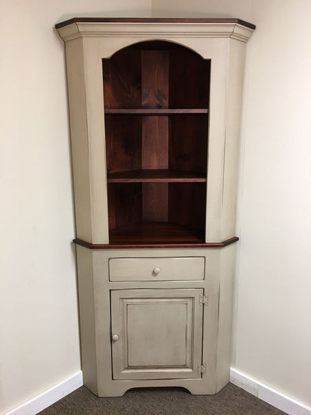 Corner Cabinet-J89 Corner Cupboard with Drawer