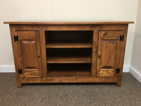 TV Stand with Raised Panels - 48" Or 60" Wide - 28.5" Tall