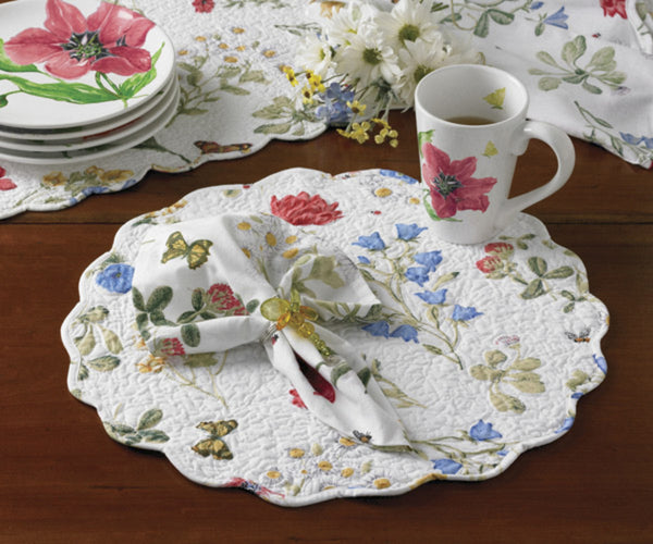 Wildflower Placemats - Round