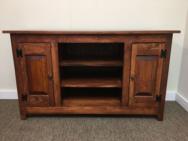 TV Stand with Raised Panels - 48" Or 60"Wide - 28.5" Tall