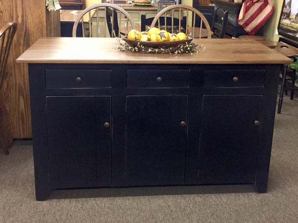 Amish Island - Large Base & Standard Top