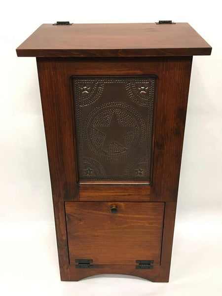 Potato & Onion Bin with 776 Star Tin Panel