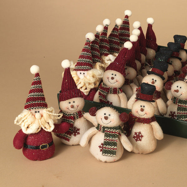 5" Country Glitter Ornament