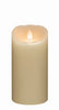 Mirage Smooth Pillar Candles - Cream 3" Diameter