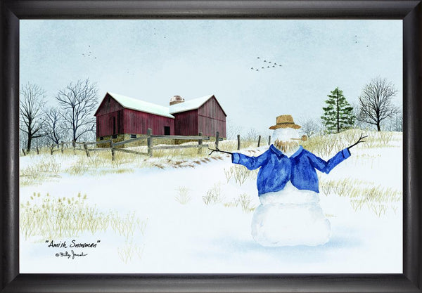 Amish Snowman