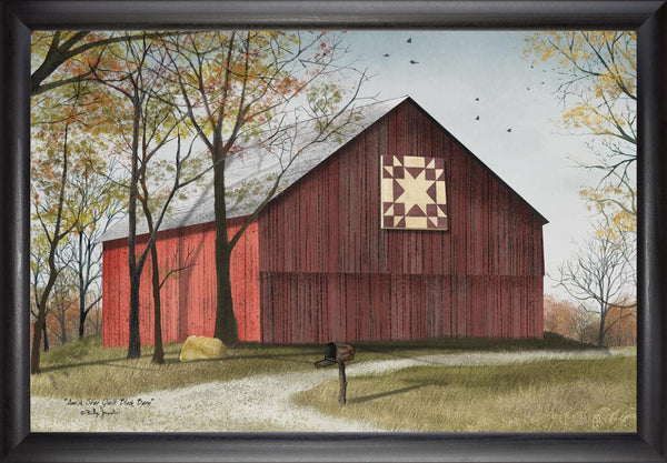 Amish Star Quilt Block Barn