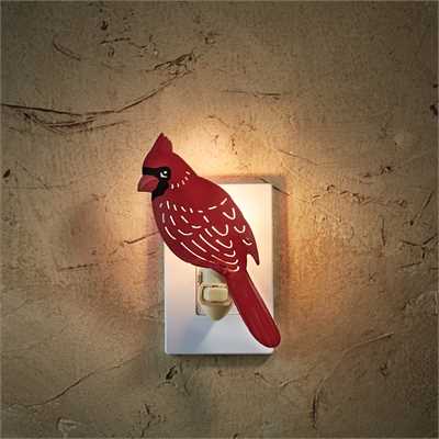 Cardinal Night Light