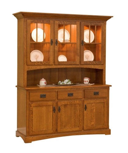 Lancaster Legacy Mission 3-Door Hutch (261M Series)