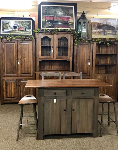 Amish Island - Standard Base & Large Top